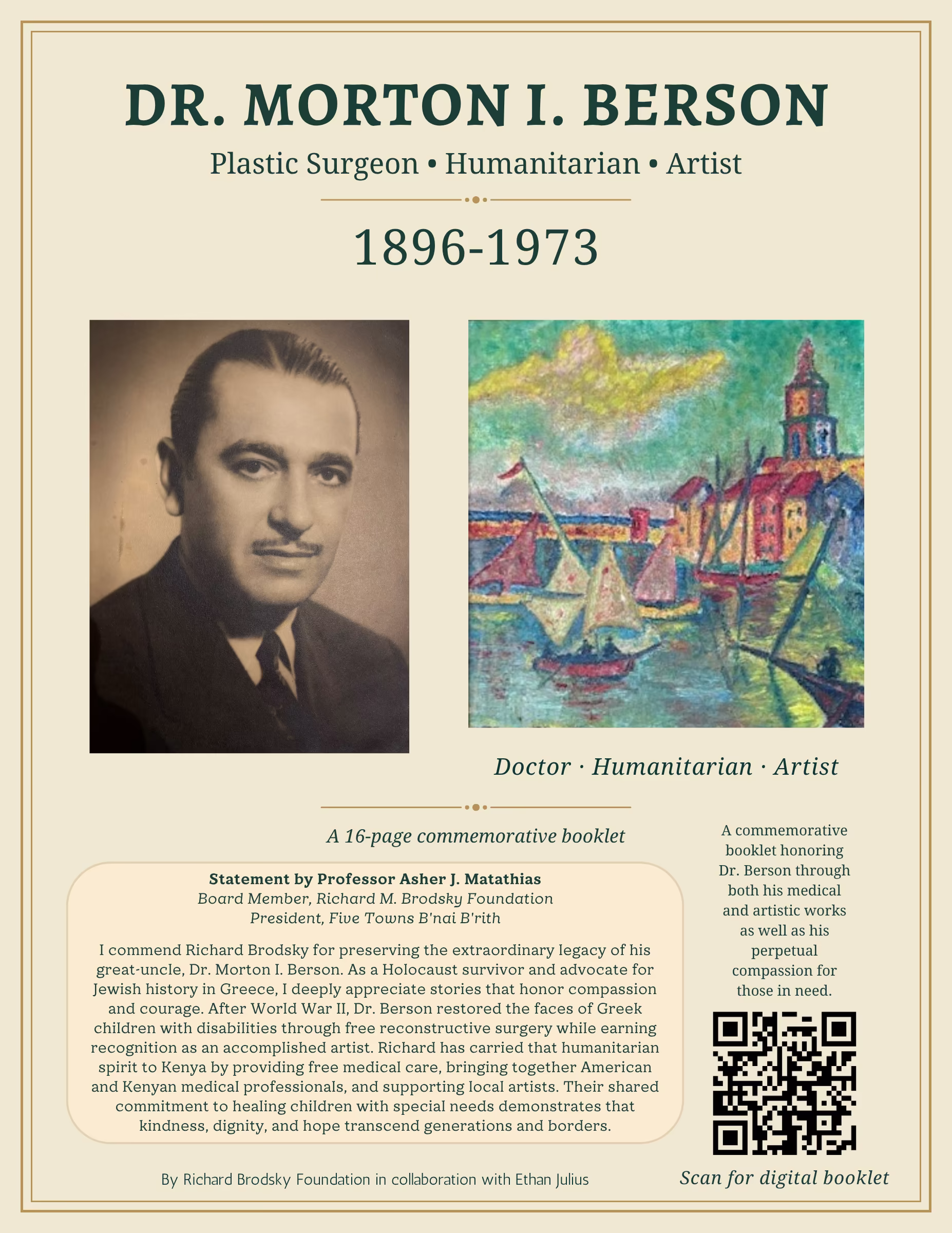 Dr. Morton booklet cover